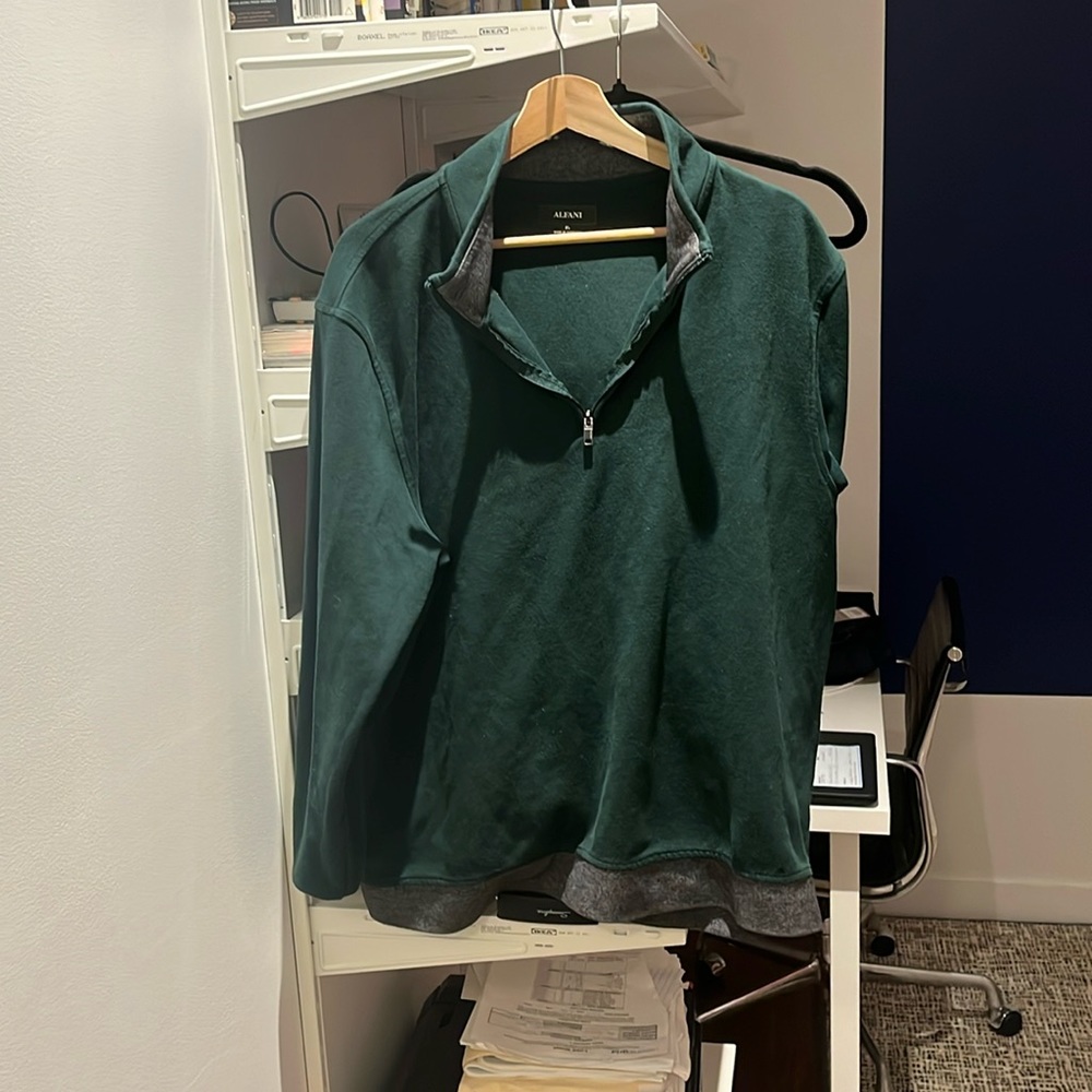 Alfani 1/4 zip men’s